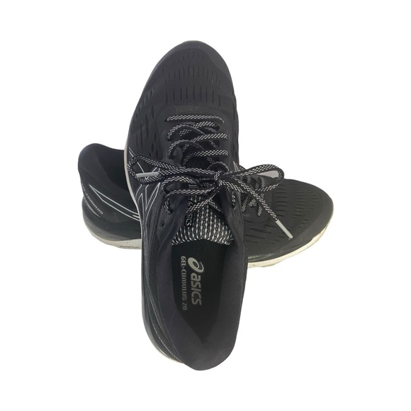 ASICS Women’s Running Shoes Size 11 Black & White - Picture 2 of 4